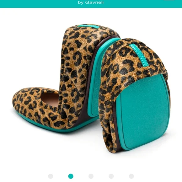 Tieks Leopard Print Flats - Picture 2 of 10
